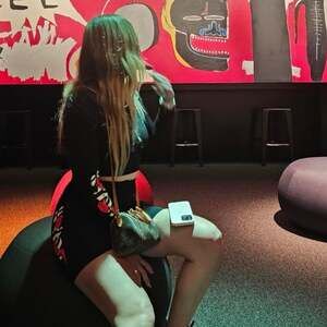 Chrome Hearts MATTY BOY Sick Heart Print Set - Crop Top & Biker Shorts